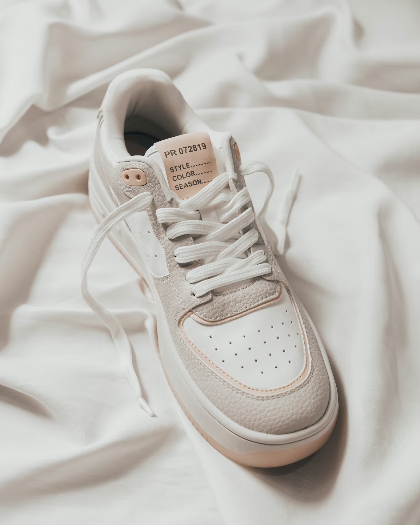 White sneakers